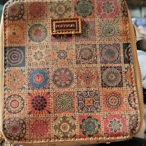 Mosaic Pattern Cosmetic Bag